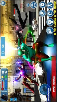 Spider Rope Hero VS Super Heroes : Superhero Games游戲截圖4