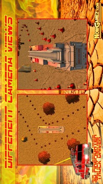 3D Firefighter Truck Driver F.游戲截圖5