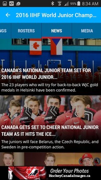 Hockey Canada Live Ice游戲截圖4