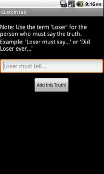 Truth Or Dare - Custom!游戲截圖2