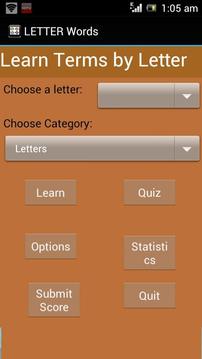 Letter Words Quiz A To Z游戲截圖1
