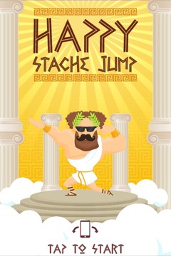 Happy Stache Jump游戲截圖4