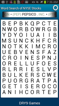Wall Street Word Search NYSE游戲截圖1