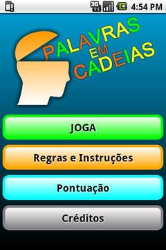 Palavras em Cadeias Lite游戲截圖2