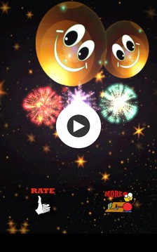 Kids Funny Fireworks游戲截圖1
