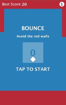 Dot Bounce avoid the red walls游戲截圖5