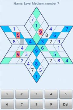Sudoku Star free游戲截圖4