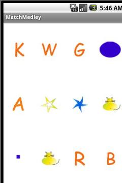 Basic shapes & Alphabet Match游戲截圖2