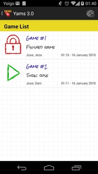 Yams for Android Free游戲截圖3