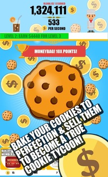 Cookie Clicker: Bakery Empire游戲截圖1