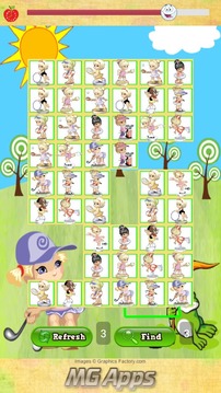 Little Girl Sports Match游戲截圖3