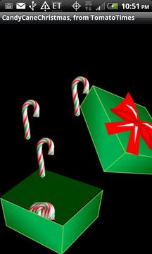 Christmas candy cane drop game游戲截圖1