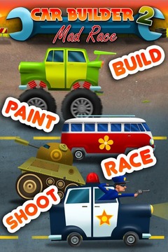 Car Builder 2 Mad Race - Free游戲截圖1