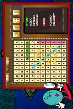 Word Search : Cartoon Names游戲截圖2