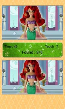 Find Differences Cute Princess游戲截圖3