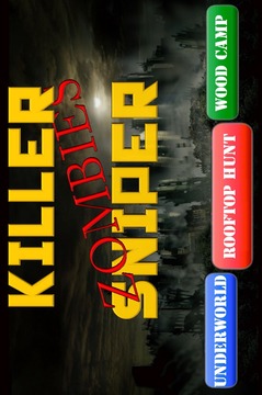 Killer Sniper Zombies游戲截圖3