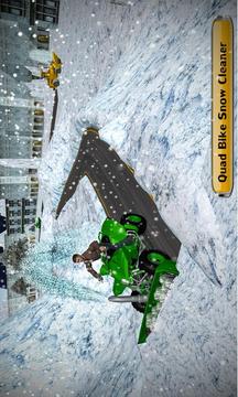 Snow Blower Truck Simulator: Ski Resort ATV Rider游戲截圖1