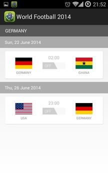 World Football 2014 Reminder游戲截圖2