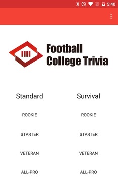 NFL College Trivia Free游戲截圖4