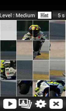 Moto Rider Puzzle游戲截圖1
