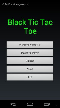 Black Tic Tac Toe游戏截图3
