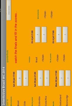 INTERACTIVE BRAZIL WC 2014游戲截圖4