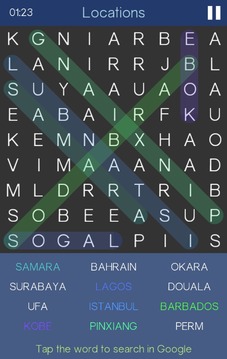Word Search - Colorful Puzzle游戲截圖2