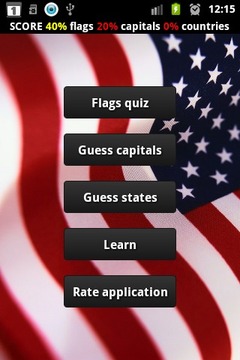 Quiz - U.S. States Capitals游戏截图1
