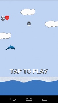 Flappy Cute Dolphin游戲截圖2