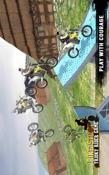 Bike Stunt Tricky Rider Game游戲截圖1