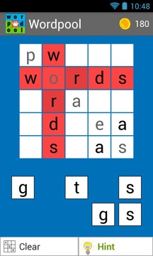 Wordpool: crosswords!游戲截圖3