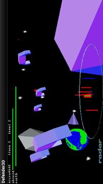 Defender 3D游戲截圖1