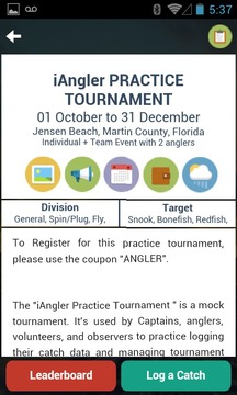 iAngler Tournament游戲截圖4