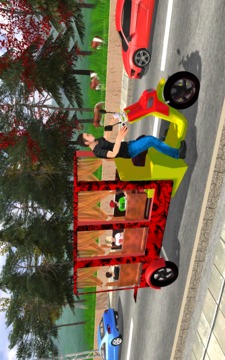 Offroad Crazy Rickshaw Driver游戲截圖1