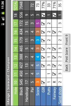 nRange Golf GPS rangefinder游戲截圖3