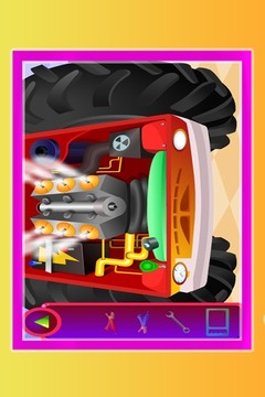 Monster Truck : Mechanic Shop游戲截圖3