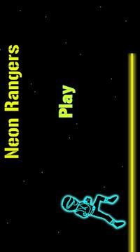 Neon Rangers Run Jump Game游戲截圖1