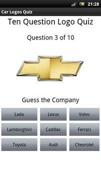 Car Logos Quiz游戲截圖3