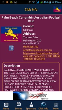 Palm Beach Currumbin AFC游戲截圖5
