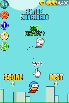Swing Super Hero游戲截圖2