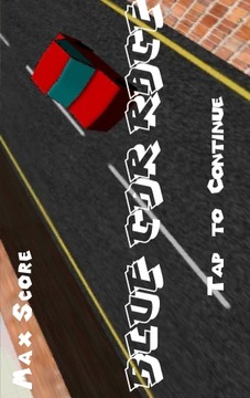 Blue Car Race游戲截圖1
