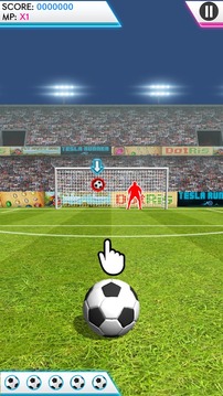 Free Kick Shooter游戲截圖1