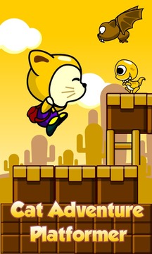 Cat Adventure Platformer游戲截圖2