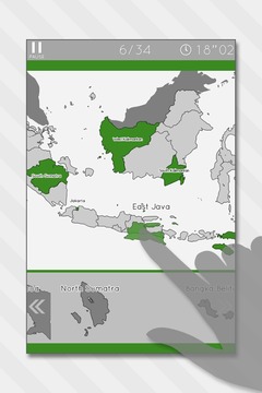 Enjoy L. Indonesia Map Puzzle游戲截圖1