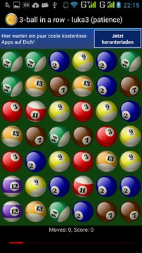 3-ball in a row, matching game游戲截圖5