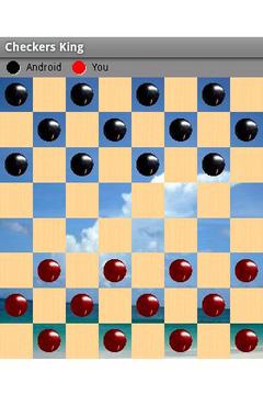Checkers King Free For Tablet游戲截圖2