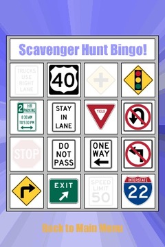 Scavenger Hunt Bingo!游戲截圖5