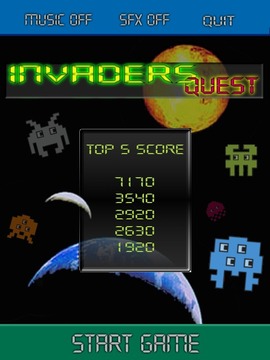 Invaders Quest游戲截圖1