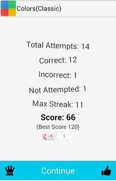 Brain Training: Colours游戲截圖4