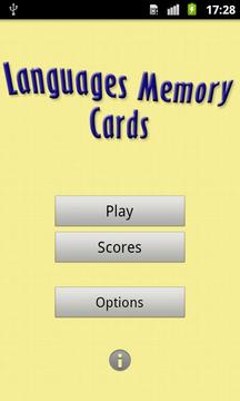 Languages Memory Cards游戲截圖1